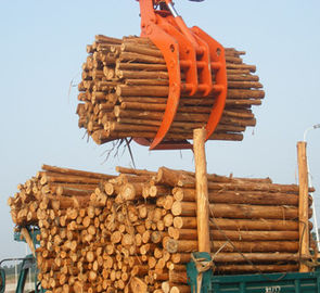 चीन शक्तिशाली खुदाई पकड़ो अनुलग्नक हाइड्रोलिक इमारती लकड़ी को पकड़ो / उत्खनन लकड़ी हाथापाई आपूर्तिकर्ता